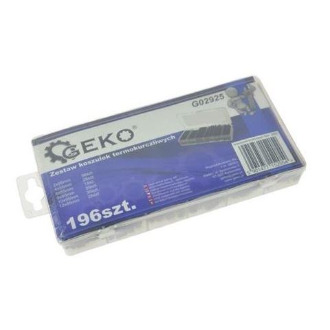 Sada zmršťovacích bužíriek 196ks - GEKO G02925