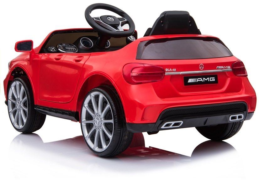 LeanToys L3254 Elektrické autíčko Mercedes Benz GLA 45 - model 2019, červené, lakované, 2x45W
