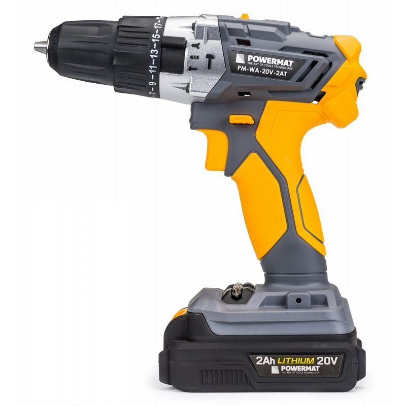 AKU skrutkovač s príklepom PM-WA-20V-2AT - POWERMAT