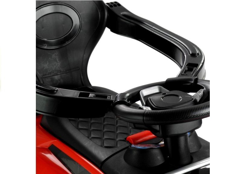 LeanToys L3931 Detské odrážadlo s chodítkom BDQ5188 - červené