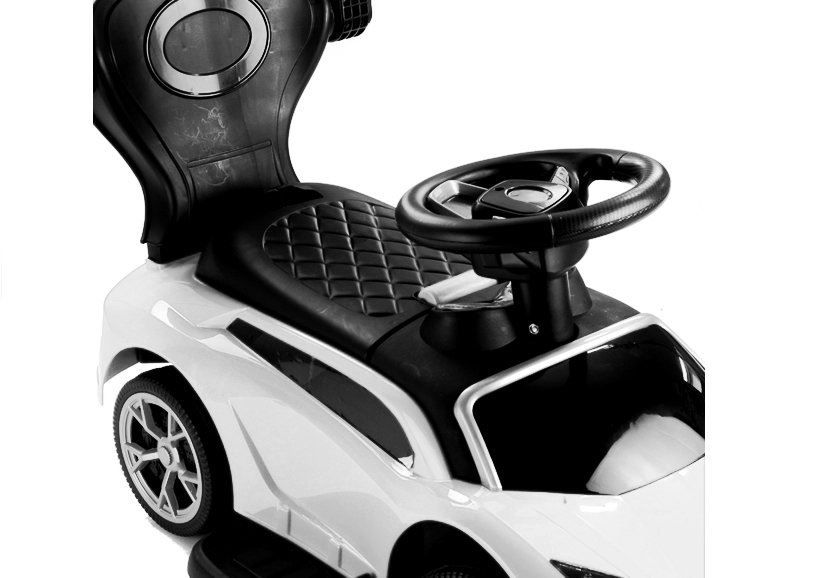 LeanToys L3932 Detské odrážadlo s chodítkom BDQ5188 - biele