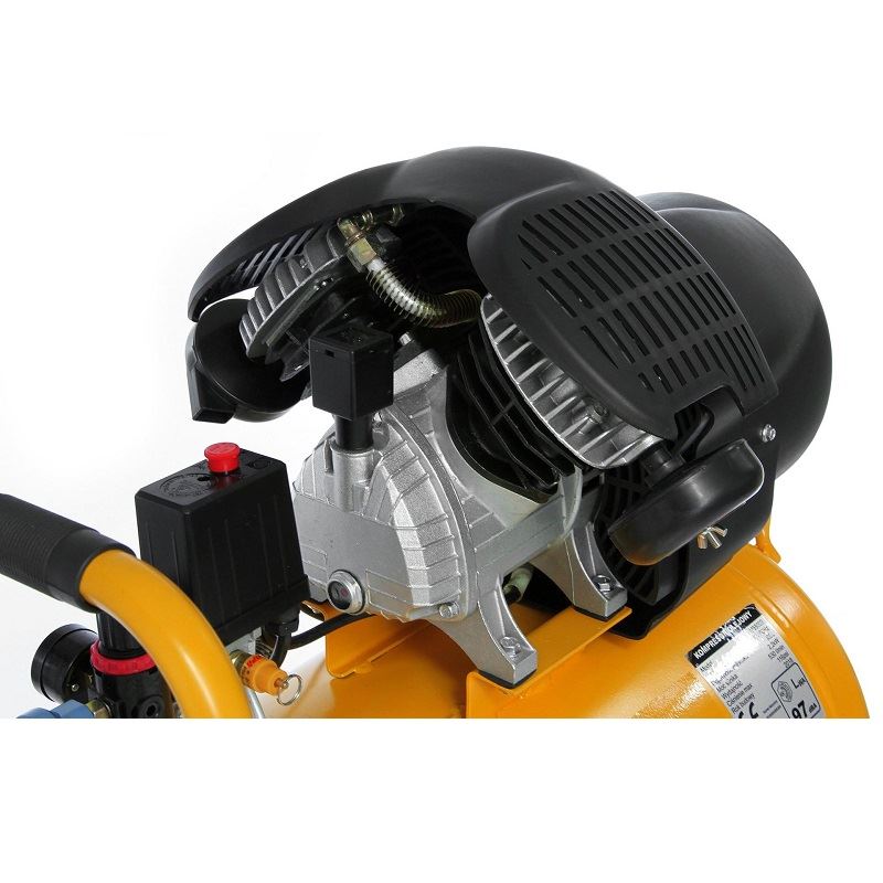 Olejový kompresor dvojvalcový 100L 3HP - HURAGAN M88003
