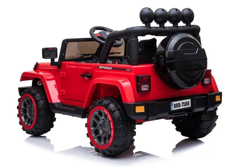 LeanToys Elektrické autíčko JEEP BRD-7588, 2x45W, 1x12V10Ah, LED svetlá