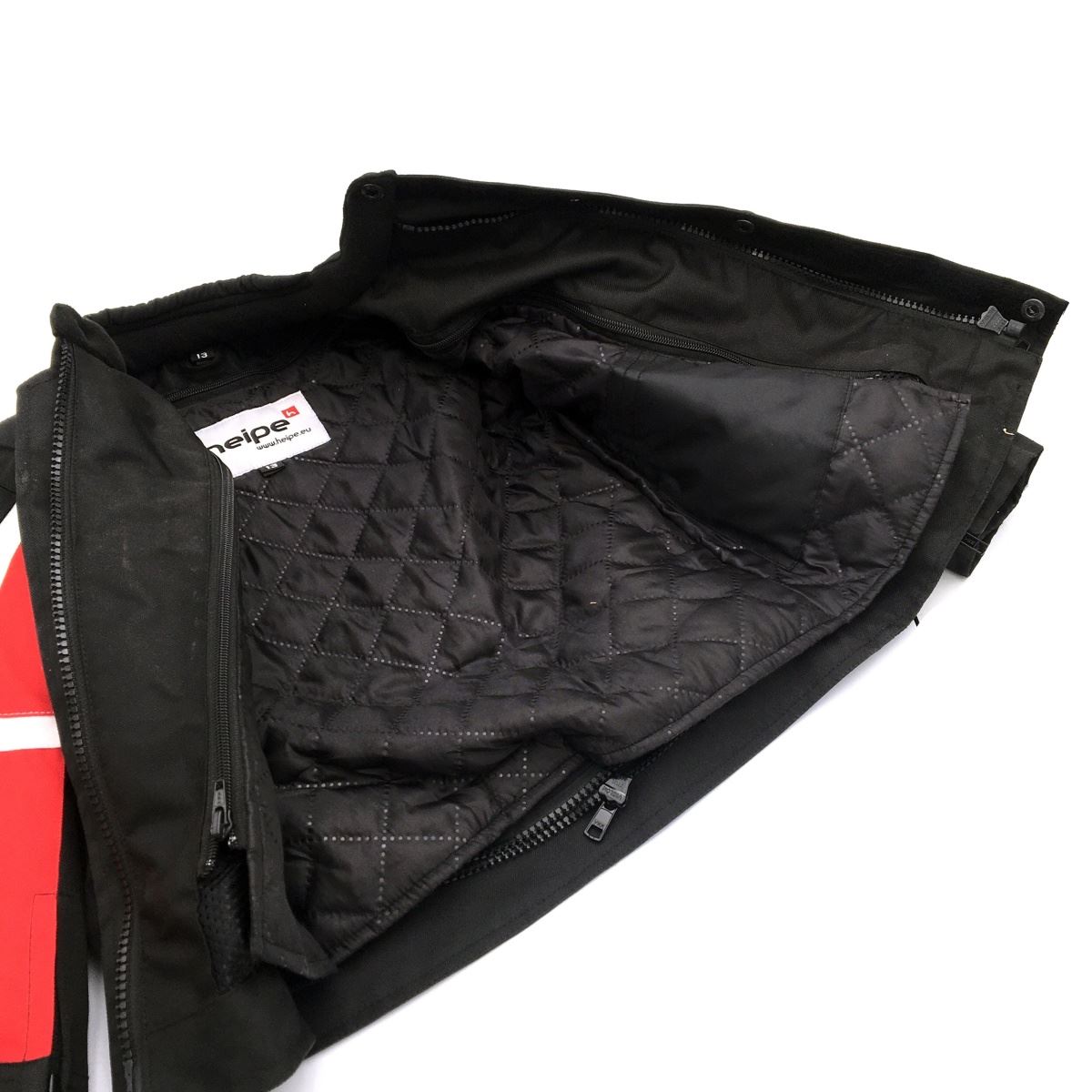 Detská moto bunda HEIPE - červená