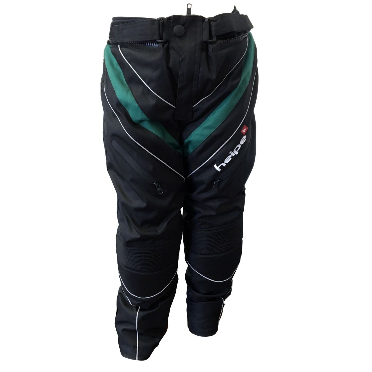Detské moto nohavice HEIPE - zelená