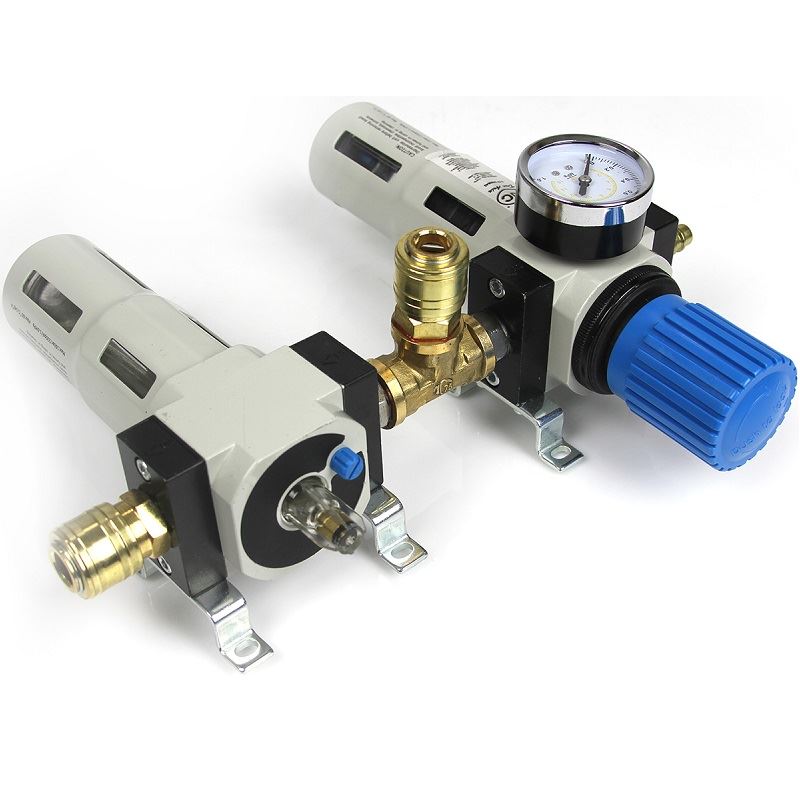 Odkalovač s manometrom, regulátorom a primazávaním 1/4" - BJC M80645
