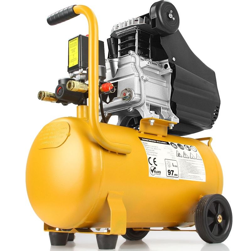 Olejový kompresor 24L 2HP - HURAGAN M88000N