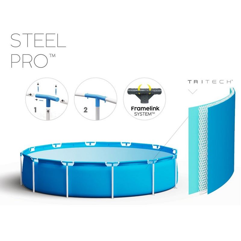 Bestway Steel Pro 305 x 76 cm, 56679