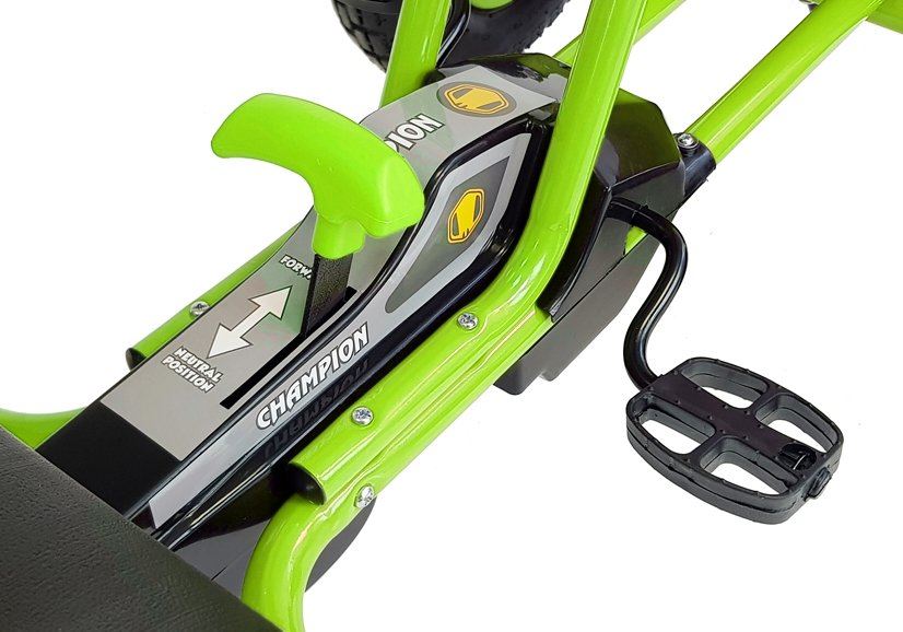 LEAN TOYS L5342 Šľapacia kára A-18 zelená
