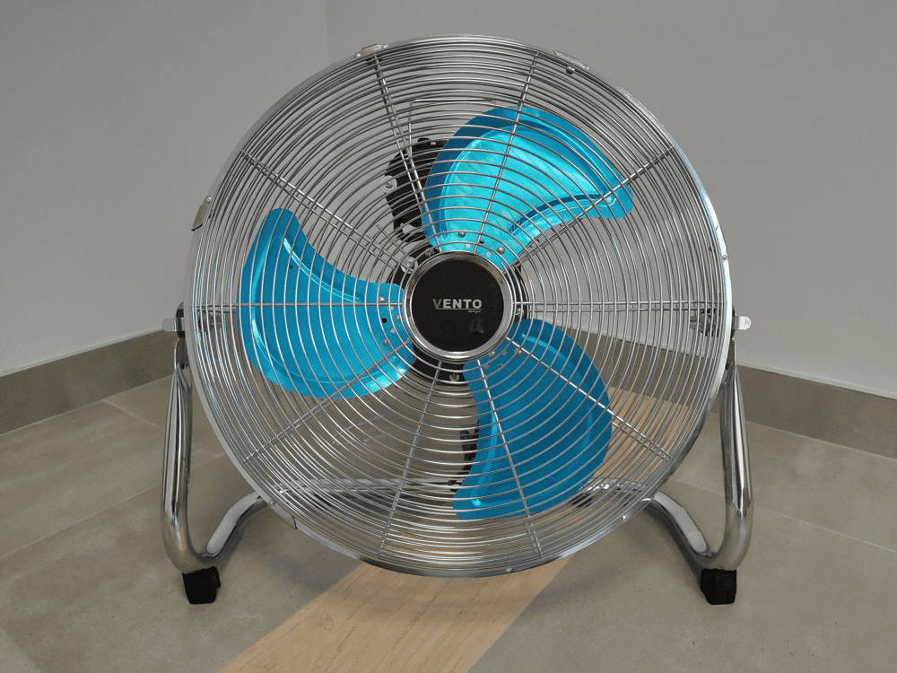 Podlahový ventilátor Chrome Vento 40cm 75W