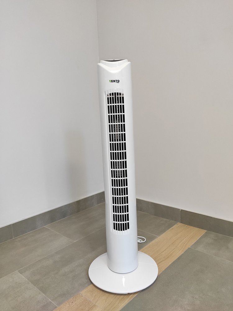 Stĺpový ventilátor Vento s diaľkovým ovládaním 79cm 40W
