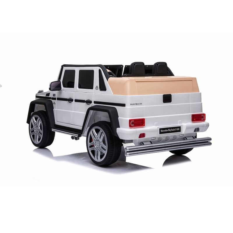 Elektrické autíčko Mercedes G650 MAYBACH, 12V, biela