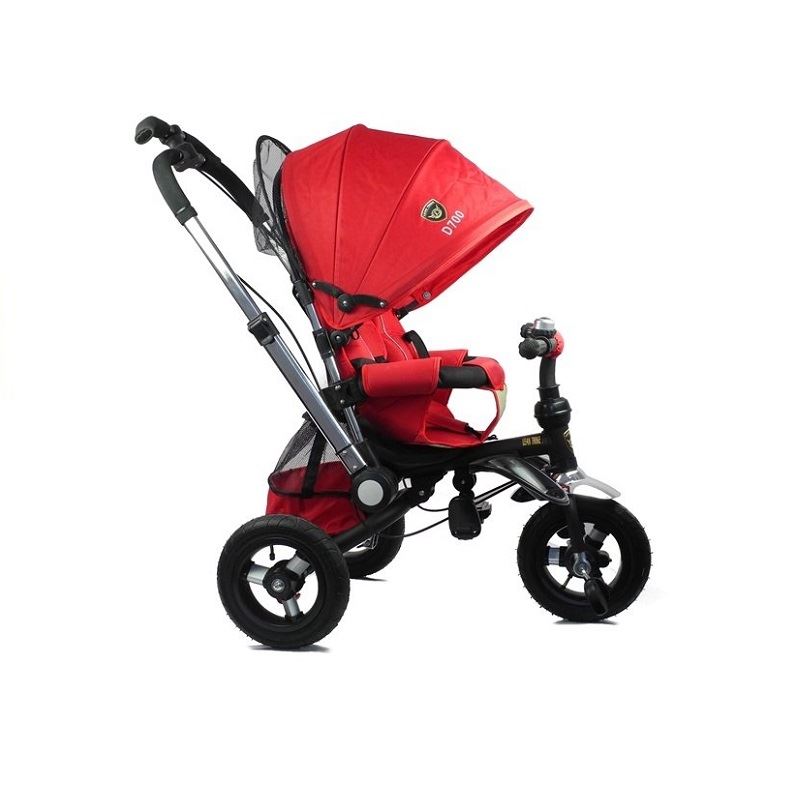 LeanToys Detská trojkolka PRO700, červená