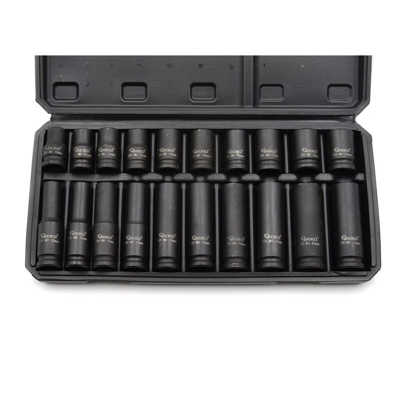 Sada kovaných nástrčných kľúčov 20 ks 1/2" 10-19mm - GEKO G10517