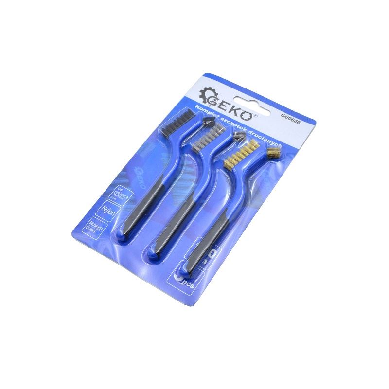 Sada drôtených kefiek 180mm 3ks - GEKO G00646