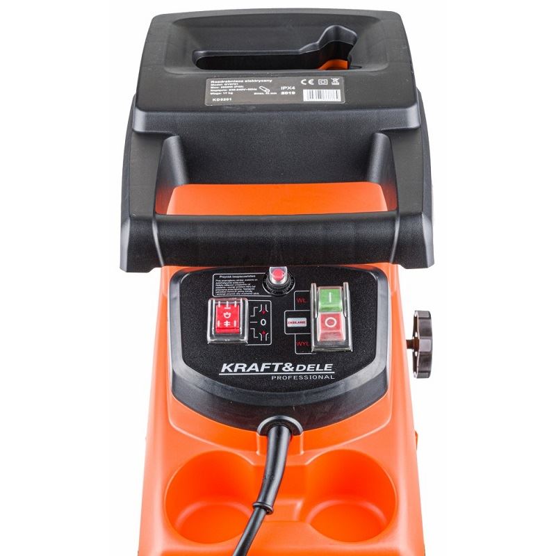 Elektrický drvič konárov 2800W - KRAFT&DELE