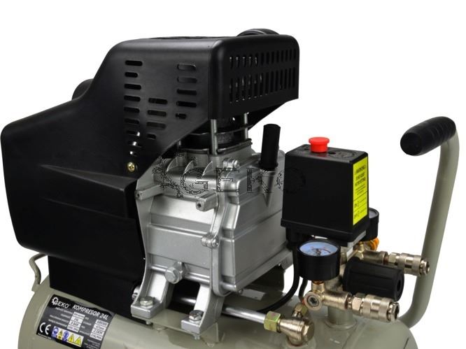 Kompresor olejový 24L 2,5hp - GEKO G80300