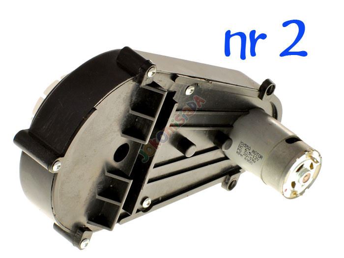 Motor s prevodovkou do riadenia