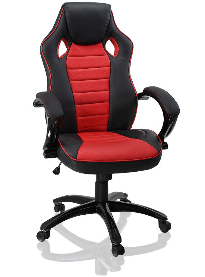 Otočná kancelárska stolička HEIPE RACER DELUXE RED
