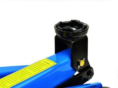 Pojazdný hydraulický zdvihák 2T, výška zdvihu 135 - 335mm GEKO G01069