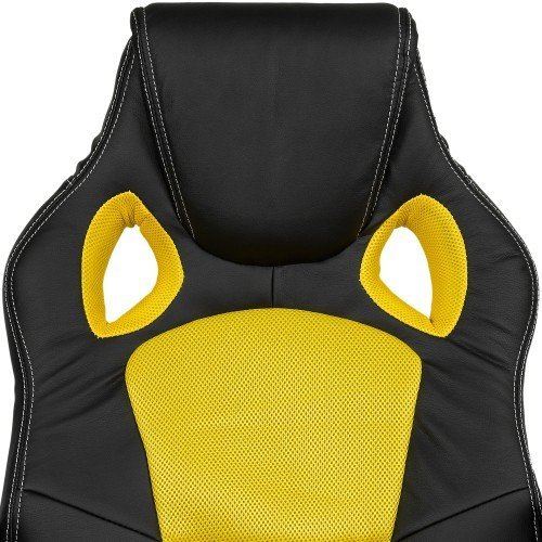 Otočná kancelárska stolička HEIPE RACER YELLOW