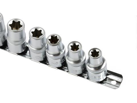 Sada násad Torx 1/2" 10ks - GEKO G10160