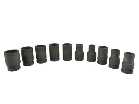 Sada nástrčných hlavic 1", 10ks, 17-41mm - GEKO G10075