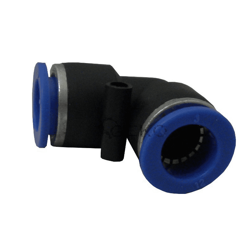 Pneumatická nástrčná spojka 12mm PU/PE typ L - GEKO G03034