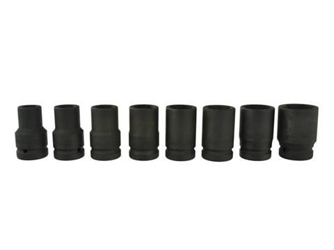Sada nástrčných hlavic 1", 8ks, 19-41mm - GEKO G10074