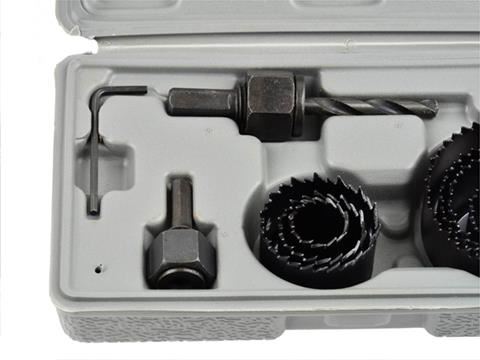 Sada vykružovákov na drevo 8ks. 19-64mm - GEKO G30001