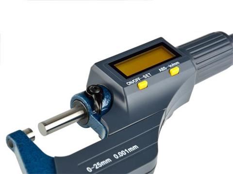 Elektornický mikrometer 0-25mm 0.001 - GEKO G01487