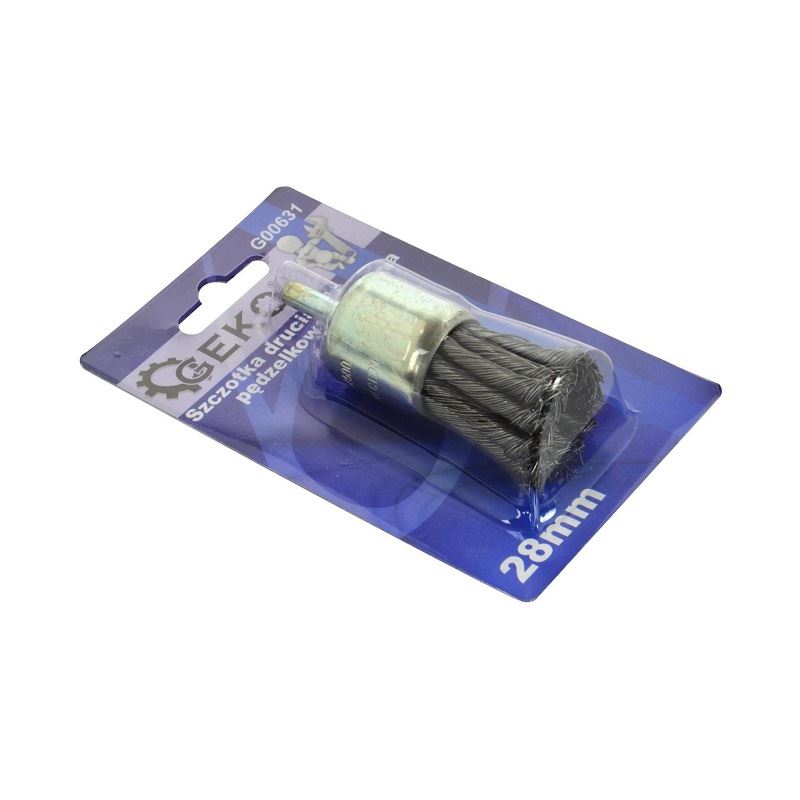 Drôtená kefa na vŕtačku 28mm - GEKO G00631