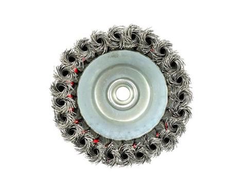 Rotačná kefa zapletaná 5"(125mm) - GEKO G00595