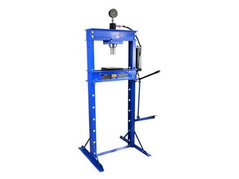 Hydraulický lis s tlakomerom 20T nožná pumpa - GEKO G02086
