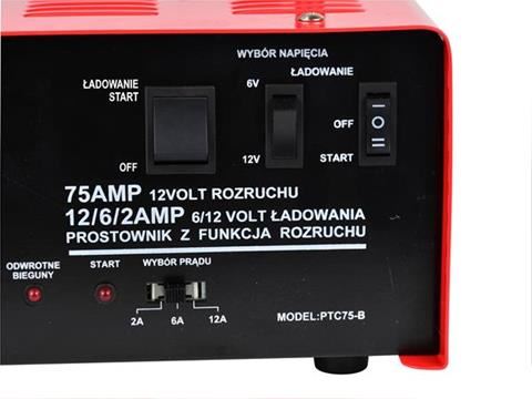 Nabíjací zdroj PTC75-B 6/12V 75A 20Ah-120Ah - GEKO G80020