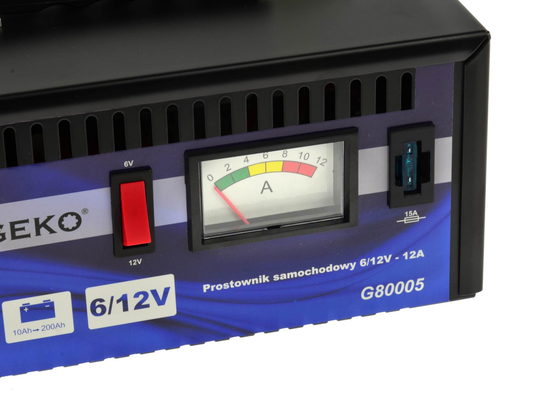 Nabíjačka PTC-12D2 6/12V 12A - GEKO G80005