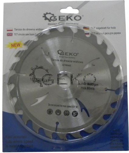 Kotúč na drevo 185x20x24z - GEKO G78045