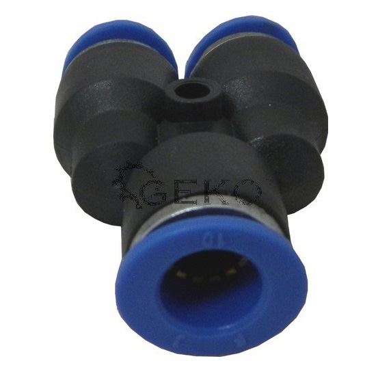 Pneumatická nástrčná spojka 4mm typ Y, 50ks - GEKO G03060
