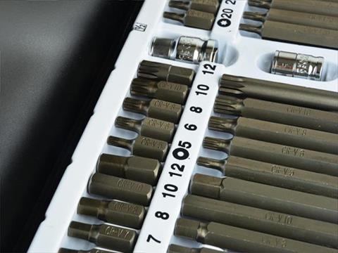 Súprava kľúčov TORX CRV 40ks - GEKO G10030