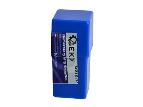 Číselníky čísla 6mm/9ks - GEKO G01810