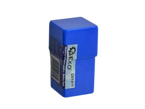 Číselníky čísla 8mm/9ks - GEKO G01811
