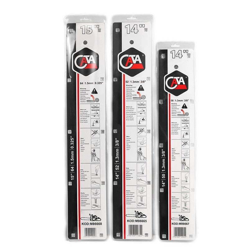 Lišta do píly 35 cm/14” + 2 reťaze - MAR-POL M86665