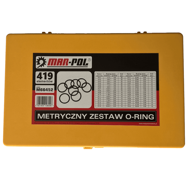O-ring set 419ks - MAR-POL M66452