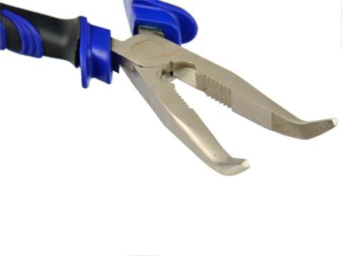 Kliešte ploché zahnuté 200mm - GEKO G00808
