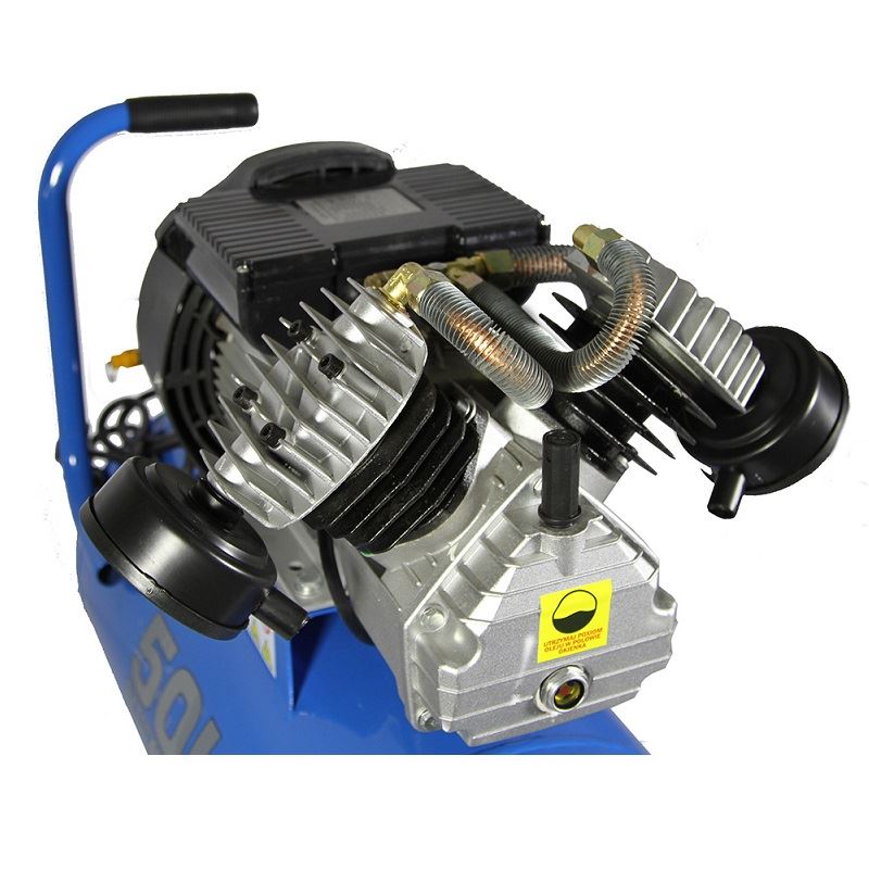 Olejový kompresor dvojvalcový 50L 3HP - RIPPER M80671