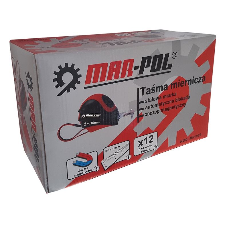 Zvinovací meter 2m - MAR-POL M51022