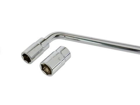 Kľúč na kolesá 17x19 mm + 21x23 mm - GEKO G10053