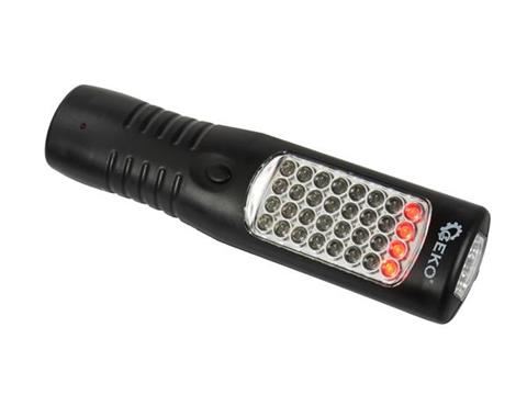 Pracovné svietidlo 28+4+3LED 230V/12V - GEKO G15111