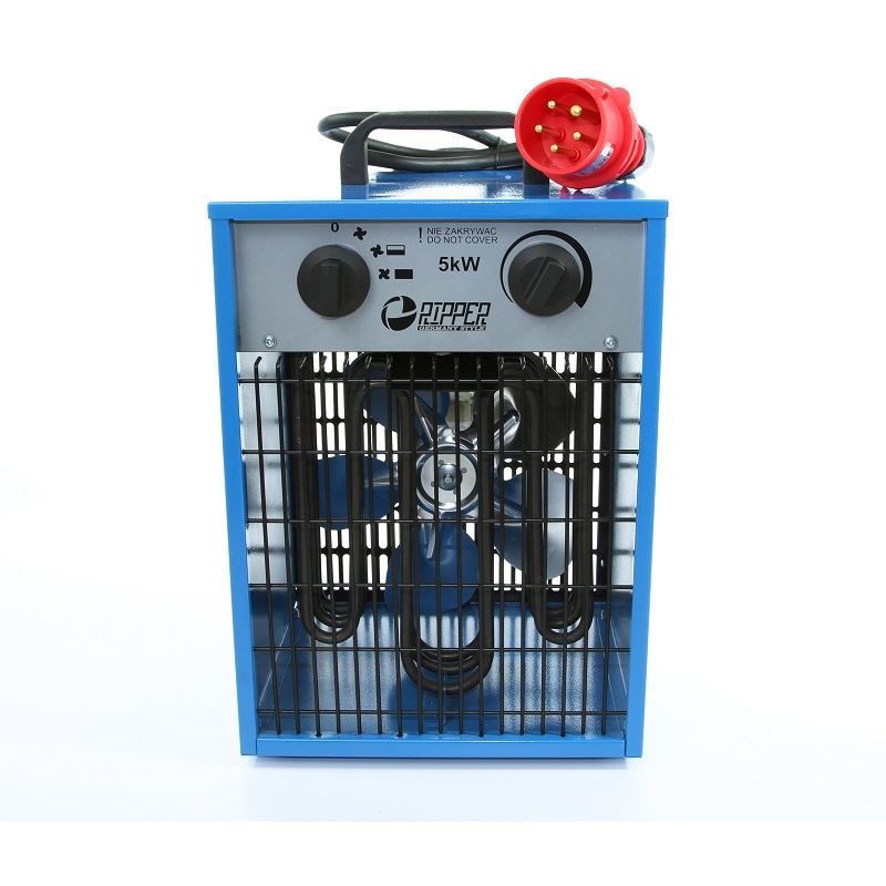 Elektrický ohrievač vzduchu s ventilátorom 5 KW - MAR-POL M80910