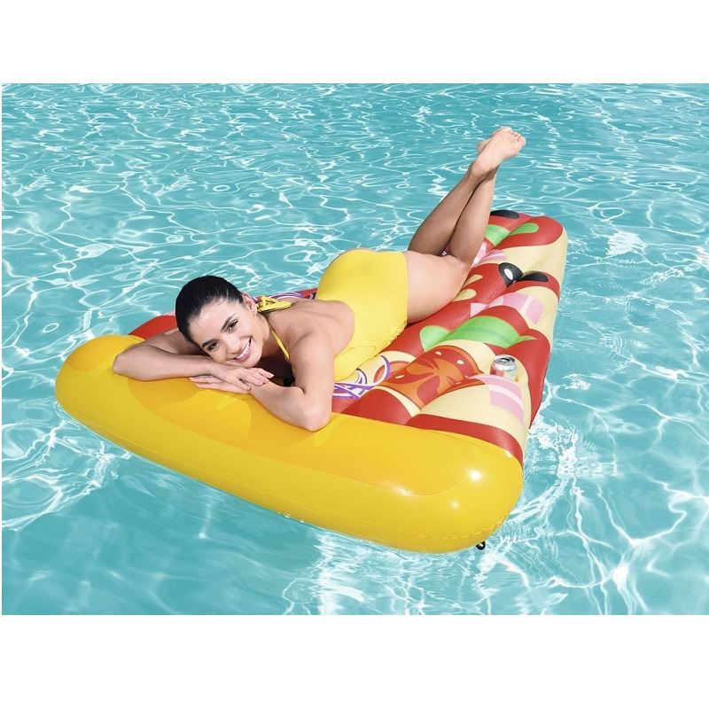 Bestway Nafukovací matrac Pizza 188 x 130 cm, 44038